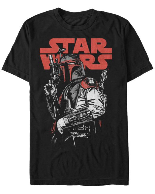 Fifth Sun Star Wars Classic Boba Fett Bounty Hunter Short Sleeve T-Shirt