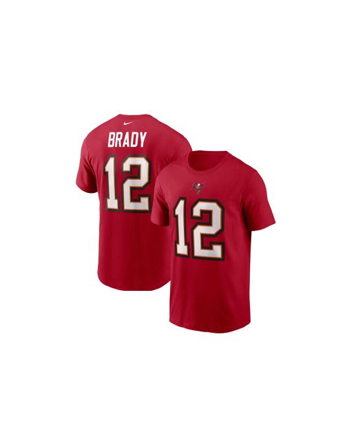 Nike Tampa Bay Buccaneers Pride Name and Number Wordmark 3.0 Player T-shirt Tom Brady