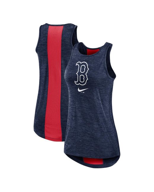 Nike Boston Red Sox Right Mix High Neck Tank Top