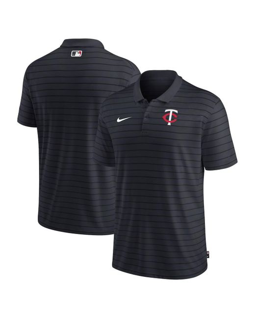 Nike Minnesota Twins Authentic Collection Victory Striped Performance Polo Shirt