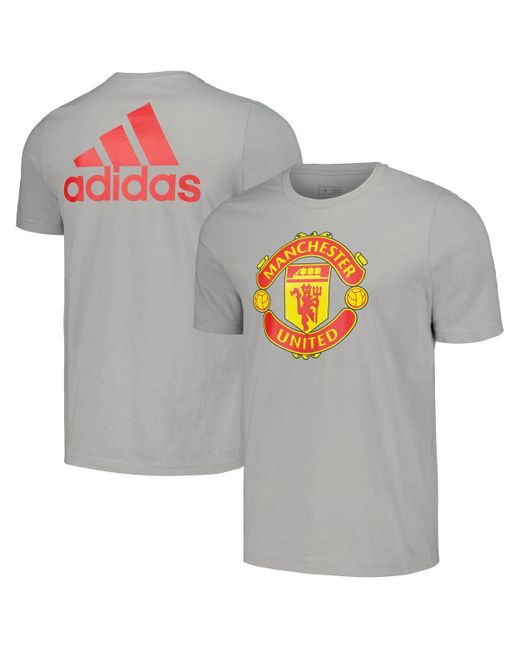 Adidas Manchester United Three-Stripe T-shirt