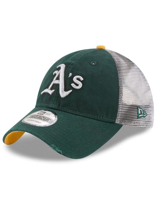 New Era Oakland Athletics Team Rustic 9Twenty Adjustable Hat