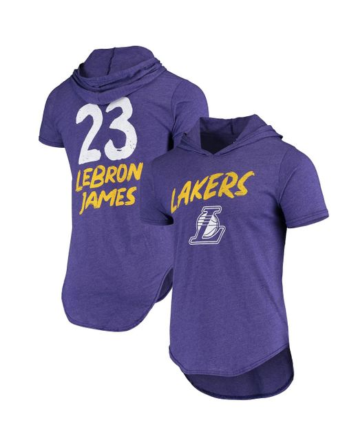 Fanatics Lebron James Los Angeles Lakers Hoodie Tri-Blend T-shirt