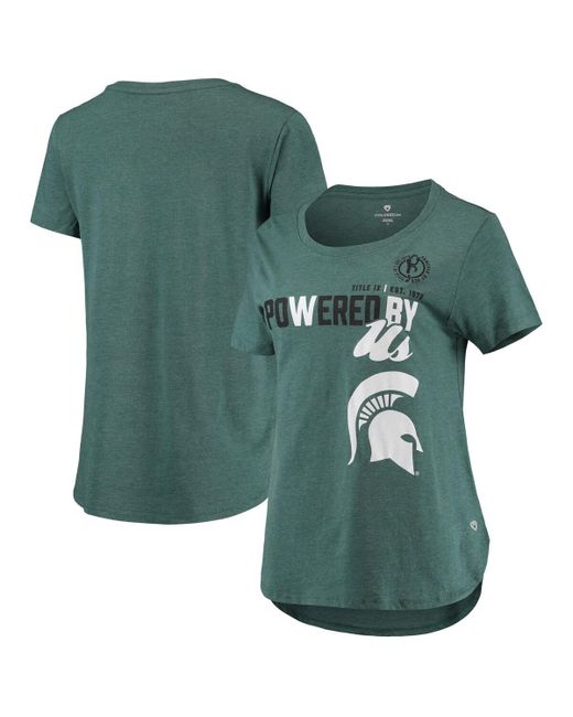Colosseum Michigan State Spartans PoWered By Title Ix T-shirt