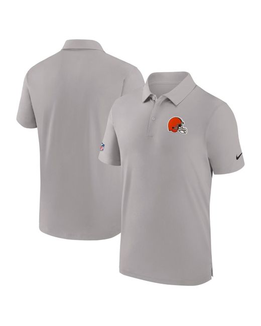Nike Cleveland Browns Sideline Coaches Performance Polo Shirt