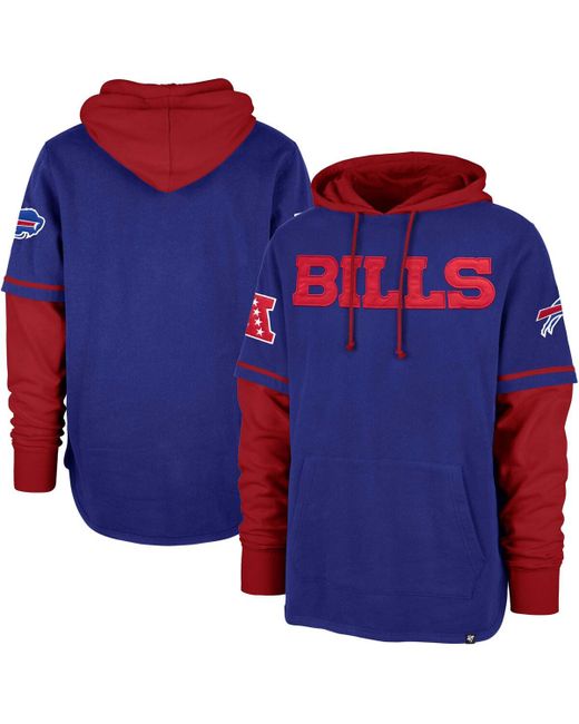 '47 Brand 47 Brand Buffalo Bills Shortstop Pullover Hoodie