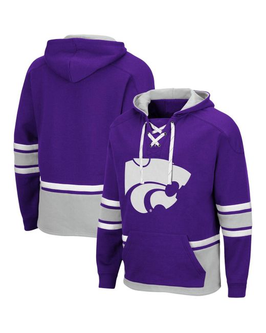 Colosseum Kansas State Wildcats Lace Up 3.0 Pullover Hoodie