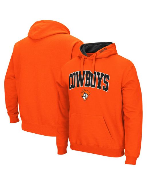 Colosseum Oklahoma State Cowboys Arch Logo 3.0 Pullover Hoodie
