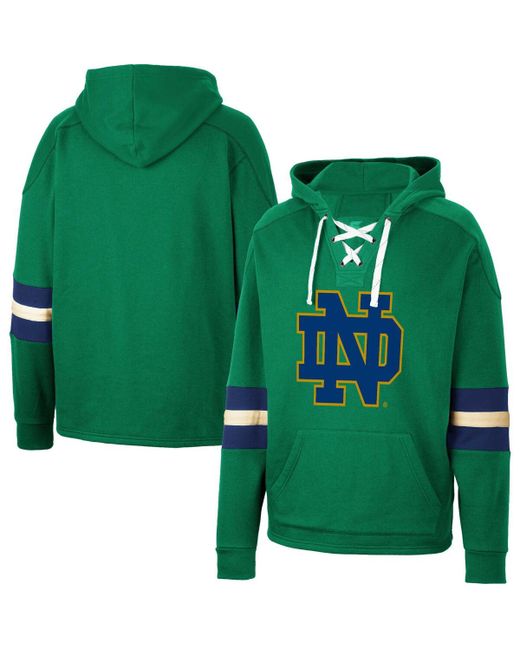 Colosseum Notre Fighting Irish Lace-Up 4.0 Pullover Hoodie