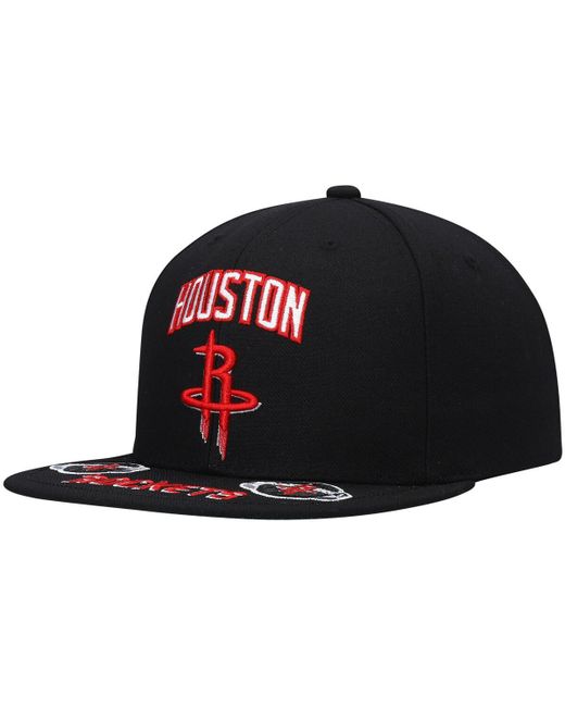 Mitchell & Ness Houston Rockets Front Loaded Snapback Hat