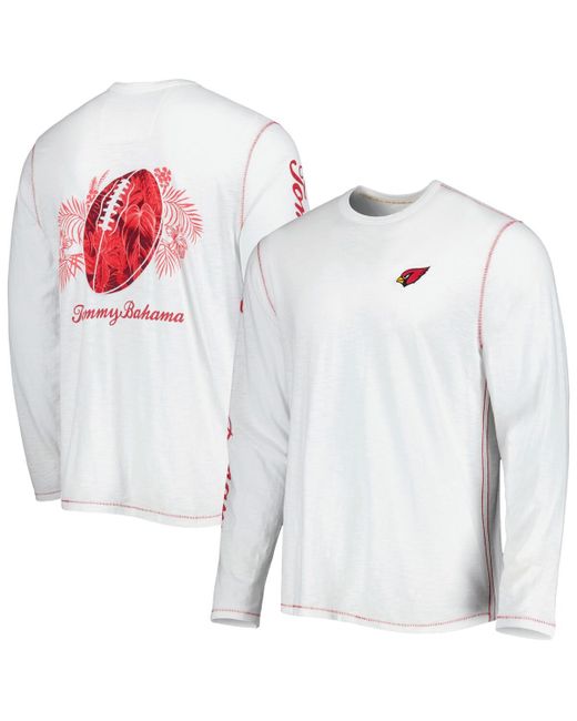 Tommy Bahama Arizona Cardinals Laces Out Billboard Long Sleeve T-shirt