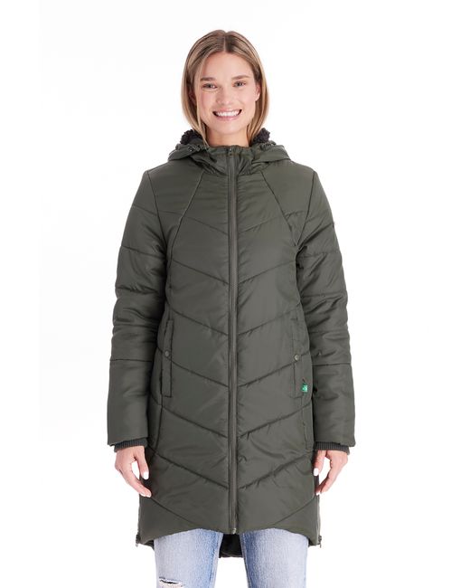 Modern Eternity Maternity Maternity Harper 3in1 Coat Cocoon Mid Thigh
