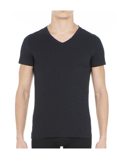 Hom Usa Supreme Cotton V-Neck Short Sleeve T-shirt