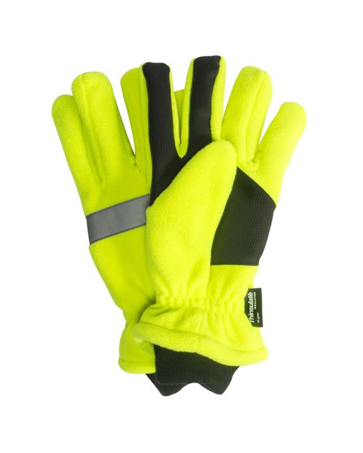 Muk Luks High Vis Waterproof Fleece Gloves