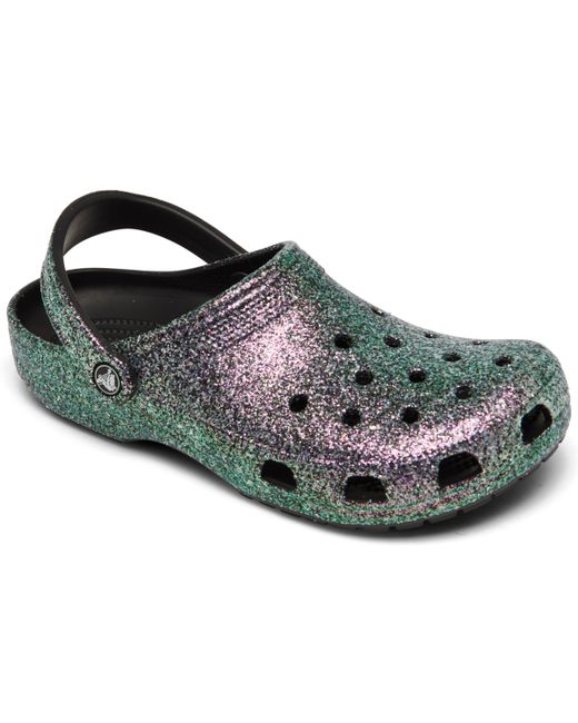Crocs Classic Glitter Clogs from Finish Line Multi