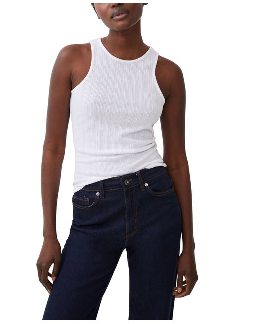 French Connection Tallie Ribbed Sleeveless Top