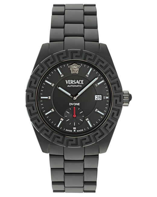 Versace Swiss Automatic Matte Bracelet Watch 43mm