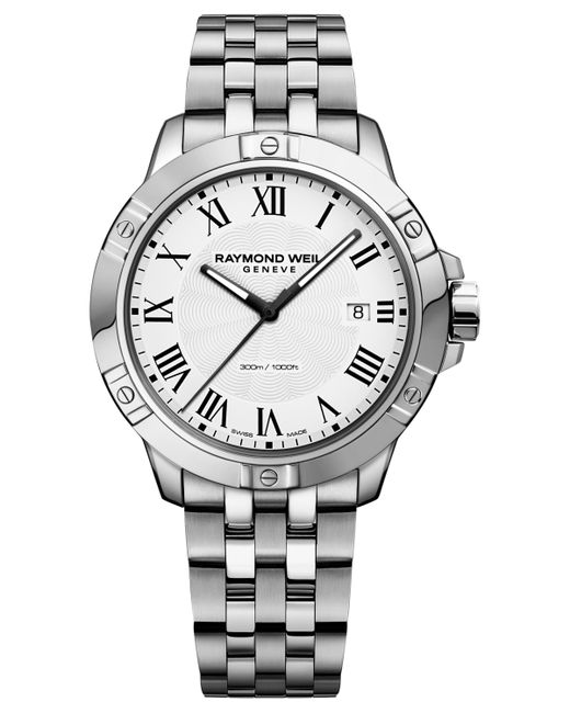 Raymond Weil Swiss Tango Stainless Steel Bracelet Watch 41mm
