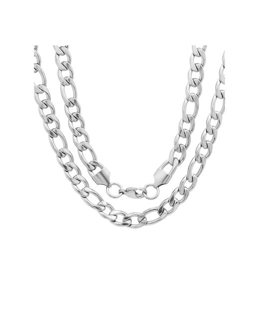 SteelTime Tone Franco Chain Necklace 24