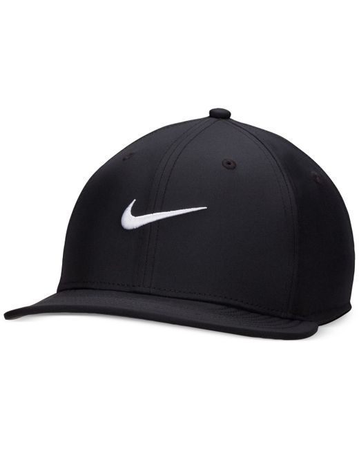 Nike Pro Logo Embroidered Snapback Cap anthracite/white