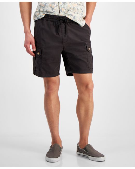 Sun + Stone Relaxed Fit 8 Cargo Shorts Created for