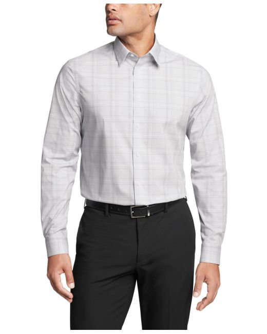 Calvin Klein Steel Slim Fit Stretch Wrinkle Resistant Dress Shirt