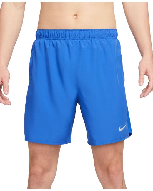 Nike Challenger Dri-fit Brief-Lined 7 Running Shorts reflective