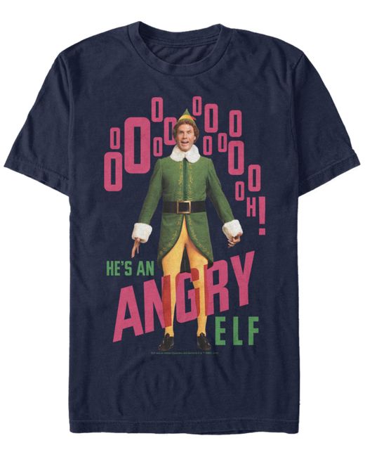 Fifth Sun Elf Hes Angry Short Sleeve T-shirt