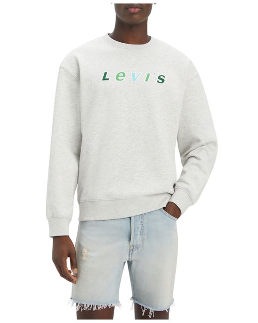 Levi's Relaxed-Fit Fleece Logo Sweatshirt Created for