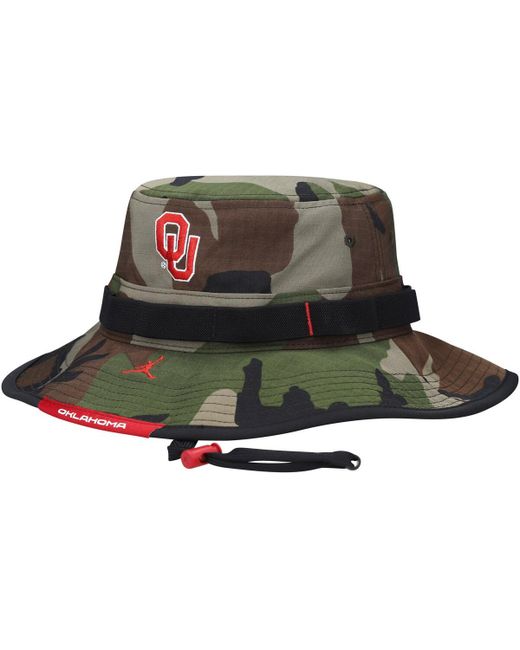 Jordan Oklahoma Sooners Boonie Performance Bucket Hat