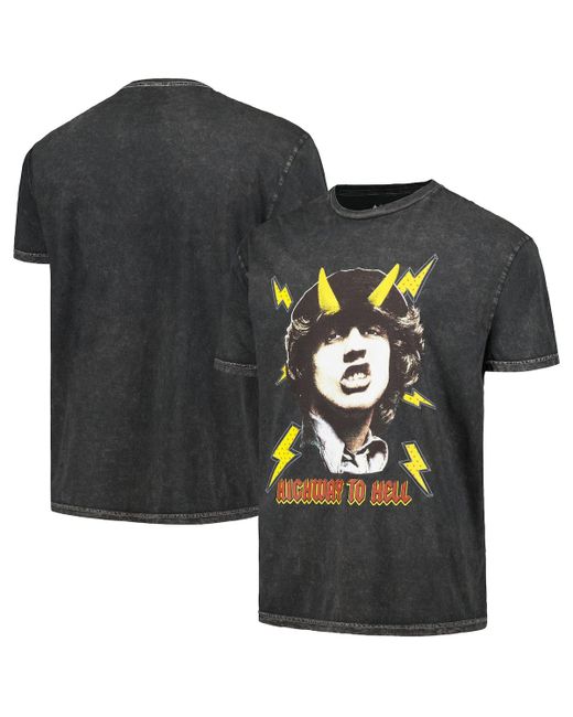 Philcos Ac/Dc Highway to Hell Washed Graphic T-shirt