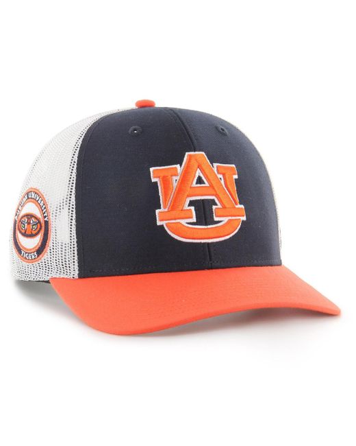 '47 Brand 47 Brand Auburn Tigers Side Note Trucker Snapback Hat