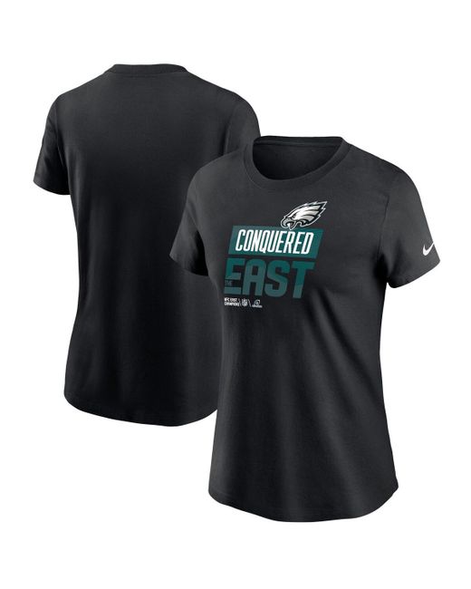 Nike Philadelphia Eagles 2022 Nfc East Division Champions Locker Room Trophy Collection T-shirt