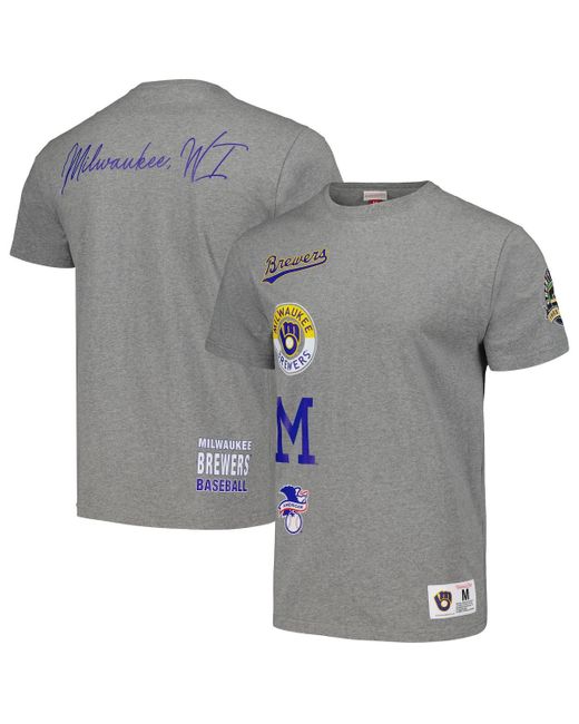 Mitchell & Ness Milwaukee Brewers Cooperstown Collection City T-shirt
