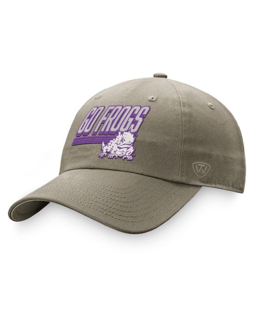 Top Of The World Tcu Horned Frogs Slice Adjustable Hat