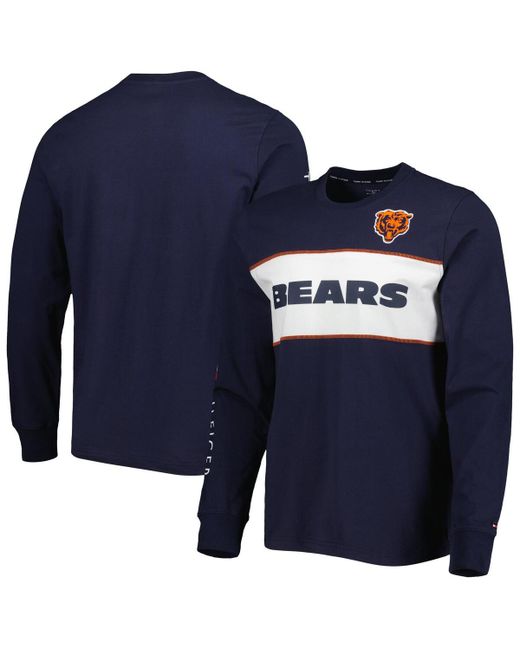 Tommy Hilfiger Chicago Bears Peter Team Long Sleeve T-shirt