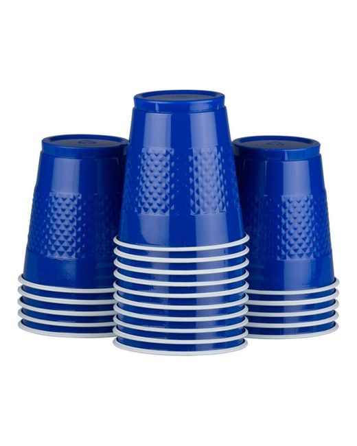 JAM Paper Party Cups 12 Ounces Clear 20 Glasses Per Pack