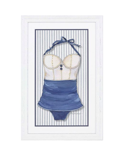 Paragon Picture Gallery Paragon Vintage-like Swimsuit 2 Framed Wall Art 45 x 29