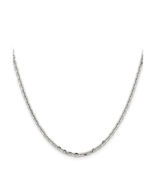 Chisel Polished 2.7mm Cable Chain Necklace