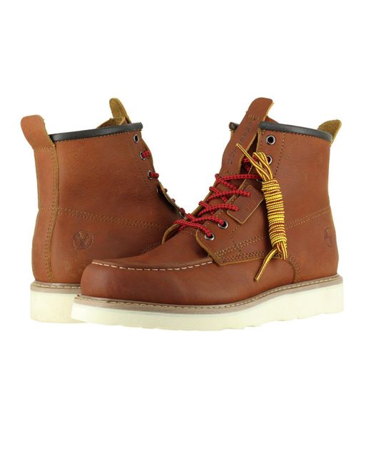 Berrendo 6 Moc Toe Work Boots for Soft Vibram Eva Outsole Eh Rated