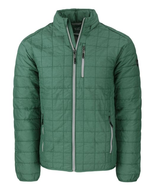 Cutter and Buck Rainier PrimaLoft Big Tall Eco Insulated Full Zip Puffer Jacket