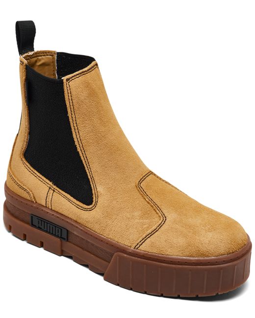 Puma Mayze Chelsea Suede Boots from Finish Line