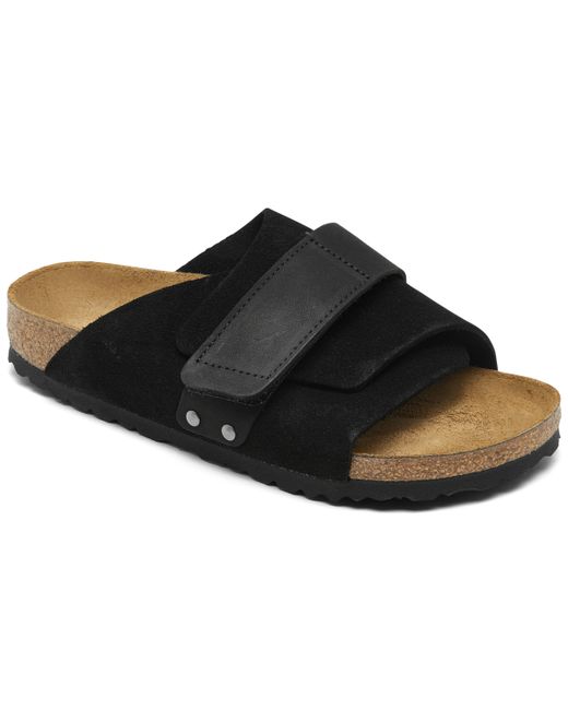 Birkenstock Kyoto Nubuck Suede Leather Slide Sandals from Finish Line