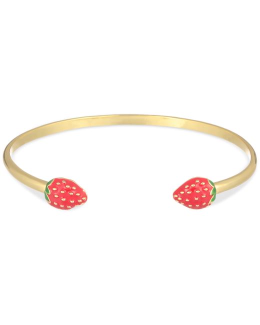 Macy's Flower Show Strawberry Cuff Bracelet Created for