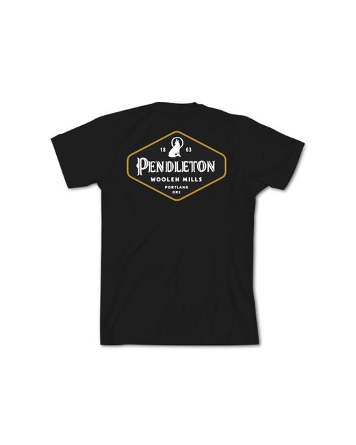 Pendleton Heritage Lobo Diamond Logo Graphic T-Shirt white