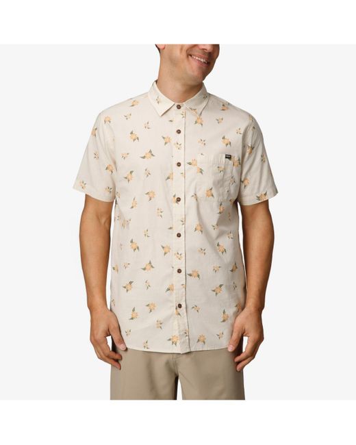Reef Mens Montana Short Sleeve Woven Shirt