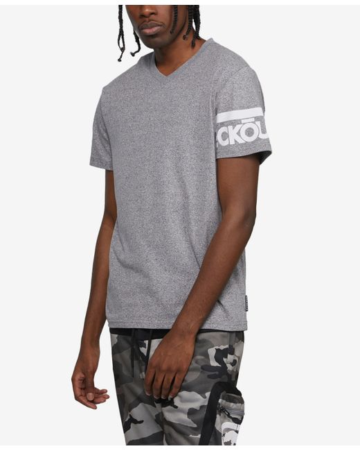 Ecko Unltd Short Sleeve Madison Ave V-Neck T-shirt