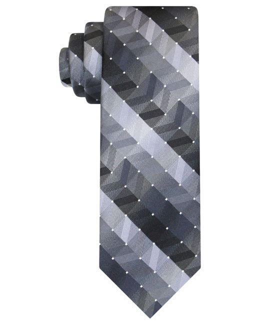 Van Heusen Geometric Dot Long Tie