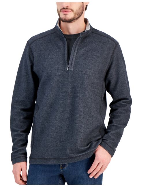 Tommy Bahama Bayview Reversible Quarter-Zip Sweater