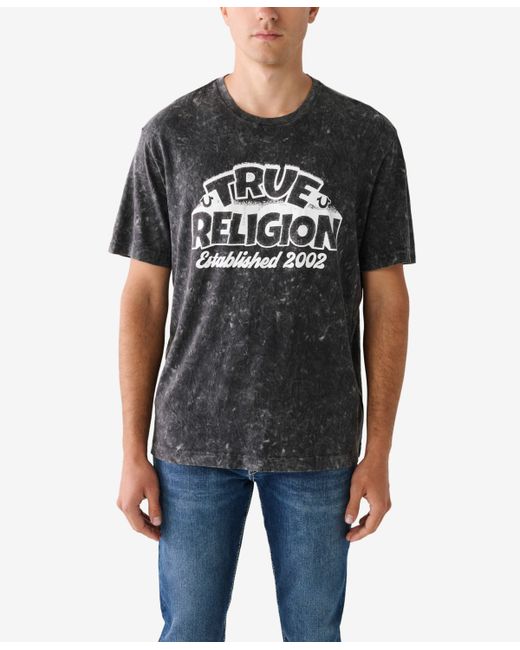 True Religion Short Sleeve Relaxed Bubble T-shirt